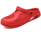 Summer Men Sandals Light EVA Mens Casual Shoes Hole Shoes Clogs Lovers Home Garden Outdoor Male Beach Flat Slippers Big Size 45