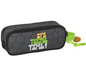 Portatodo Doble Teenage Mutant Ninja Turtles Negro Gris 21 x 8 x 6 cm