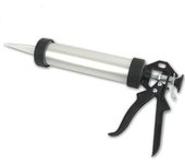 CABLEPELADO Pistola para cartuchos de silicona | pistola de cartuchos | Pistola de calafatear | Apta para rejuntar y sellado de clafateo | para cartuchos de 310ml