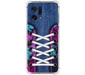 Funda Silicona Antigolpes para Oppo Find X5 5G diseño Zapatillas 06 Dibujos