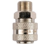 Yato YT-2391 acoplamiento y conector para máquina neumática Níquel Acero Rosca exterior (macho) 3/8" 1 pieza(s)