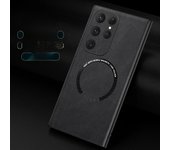 Magnetic Leather Phone Case for Samsung Galaxy S22 Plus S23 S24 FE S21 S20 Note 20 Ultra A16 A06 5G Hard Shell Protective Cover