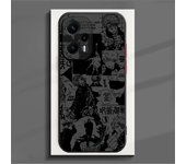 Gojo Jujutsu Kaisen Anime Cover For Xiaomi Poco M6 M5 M4 M3 F5 F4 F3 F2 X5 X4 X3 C55 C51 C50 Pro Frosted Translucent Phone Case