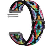 20mm22mm Elastic Loop for Garmin Forerunner 935/945 Band Nylon Strethy Wristband for Garmin Vivoactive 3/3 music/Fenix 5/5 plus