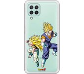 Funda original compatible con Samsung Galaxy A22 4G - Dragon Ball Z Gotenks y Vegito