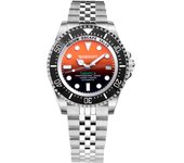 Bobroff Reloj Hombre Analogico Automatico con Correa de Acero inoxidable BF0004J