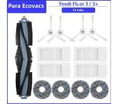 Main Side Brush HEPA Filter Mop Rag Cloth For Yeedi Floor 3 Station Robot Vacuum Cleaner Spare Parts Accessories