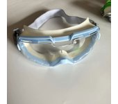 Riding Goggles Protective Eyewear Adjustable Headband Goggles Anti Scratch Anti Fog Impact Resistant Safety Goggles with Clear L