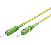 CABLEPELADO Cable Fibra optica para Router | Latiguillo Monomodo Simplex | FTTH - 9/125 OS2 - SC/APC-SC/APC | Compatible con Orange, Movstar, Vodafone, Masmovil, Yoigo y Jazztel | 15 Metros
