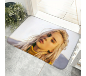 1pc B-Billie E-Eilish Floor Mat Floor Mat Anti-Slip Kitchen Bedroom Handmade Tufted Rug Carpet Living Room Entrance Rug