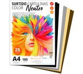 Cartulina de Colores, Cartulina A4 Colores Intensos, Hojas de Colores 180gr para Manualidades, Imprimir tus Documentos y Diseños Creativos, Folios de Colores A4 · m-office (1000 hojas, Azul claro pastel)