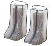 Bolsa de almacenamiento para botas, funda protectora transparente a prueba de humedad para zapatos.