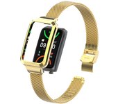 Metal Watch Strap For OPPO Band 2 Stainless Steel Mesh Bracelet Smart Watch Band For OPPO Smart Band2 Accessories Wristband