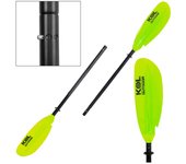PALA O REMO KAYAK ALUMINIO DESMONTABLE 2 PIEZAS KOL OUTDOOR PARA KAYAKS RÍGIDOS E HINCHABLES