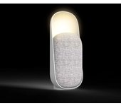 Luz nocturna con altavoz Bluetooth 3 en 1, lámpara de noche regulable, lámpara de mesa, luz nocturna LED, luz nocturna recargable por USB para dormitorio y sala de estar.