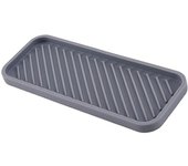 Bandeja de fregadero de silicona pequeña Bandeja de fregadero de cocina de silicona Bandejas de organizador Esponjas Soporte de lavado Bandeja de líquido para dispensador de jabón Fregadero Rack de almacenamiento