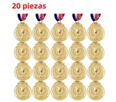 10-30xWinner Reward Gold Silver Bronze Award Medal with Neck Ribbon 1st 2nd 3rd Prize Medal for Sport Competition Prize for Kids