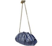 énvo - Bolso de Fiesta Bombonera de Piel con Cadena para el Hombro