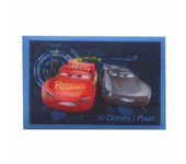 Parches Ropa Disney – Pixar – Vehículos – Transportes – Racers – Carreras – Parche Impreso Ropa – (licencia oficial) – Cars – Coches – Rayo McQueen & Jackson Storm – 7,0 x 4,7 cm. - Moda The Happy Patch