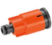 Toma de agua con válvula de cierre Gardena 5797-20 Aquastop Naranja