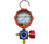Air Condition Gauge For R410A R22 R134a R404A Refrigerants Manifold Gauge Manometer Valve 500psi/800psi with Visual Mirror