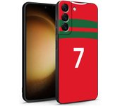 Case for Samsung Galaxy A54 A55 5G A53 A52 A51 A34 A35 A33 A25 A24 A23 A22 A21s A32 A72 Funda Phone Cover FootBall Number 7 10