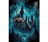 5d Diy Diamond Art Painting Kits Harry Potter Hogwarts Castle Moon Embroidery Jewelry Home Decor Cross Stitch Cartoon Kids Gift