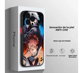 Jujutsu Kaisen Anime For iPhone 15 Ultra 14 13 12 11 Mini XS XR X 8 7 Pro Max Plus Frosted Translucent Phone Case