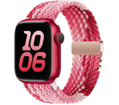 Braided Strap For Apple Watch Band 44mm 40mm 45mm 49mm 41mm 38 buckle Bracelet  iWatch Series se 7 6 8 9 10 Ultra2 Magnetic Band