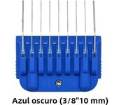 9 Color Animal Stainless Steel Guide Comb Set For Most Oster/Wahl/Andis Detachable Clippers (ONLY Snap on Size #10/15/30 blades）