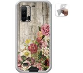 Tumundosmartphone Funda Gel Tpu para Ulefone Armor 7 diseño Madera 08 Dibujos