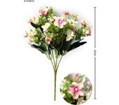 Poenia Arte Floral - Ramo de Flores Artificiales - Decoración Floral Realista - 32cm - 3pcs