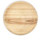 Fm Plato de Madera Especial para Pulpo 22cm - Utensilios de Cocina de Calidad