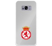 Funda original compatible con Samsung Galaxy S8 - Cultural Leonesa escudo fondo gris