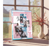 Singer M-Mac Circles Miller Anime Anime Posters Sticky Waterproof Paper Sticker Coffee House Bar Kawaii Room Decor