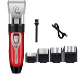 Perro Gato Clipper pelo Clippers grooming haircut PET Shaver conjunto completo mascotas recargable profesional cortador máquina de Corte