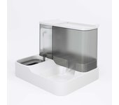 Dispensador automático de agua y comida para mascotas 2 en 1, comedero para gatos, comedero para perros, bebedero para mascotas, comedero automático para mascotas