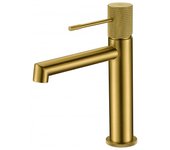 Imex Line BDD038-1OC grifo monomando lavabo diseño moderno color oro cepillado