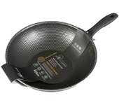 Sartén Antiadherente The Secret Home - Varios Diámetros - Mango de Silicona - Apta para Cocina Eléctrica, de Gas, Vitrocerámica E Inducción - Fabricada en Aluminio - Color Negro