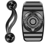 Universal 17mm Double Headed Ball Bracket Base Instrument Panel  Mobile Phone Support Stand Car Phone Bracket Car Accessories