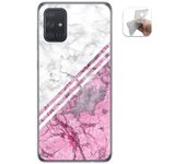 Tumundosmartphone Funda Gel Tpu para Samsung Galaxy A71 diseño Mármol 03 Dibujos