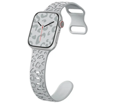 Strap For Apple Watch Band 44mm 42mm 41mm 40mm 45mm 49mm 44mm Floral Engraved Bracelet Correa IWatch Series 9 7 SE 6 8 Ultra 2