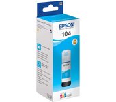 Epson Botella Tinta Ecotank 104 Cyan