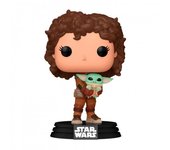 Funko pop mandalorian peli motto con grogu 76552