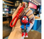 Marvel Spider-Man keychain cartoon comic book Avengers series keyring cool keychain pendant ornament friend gifts