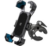 Phone Holder Bike 360° View Universal Bicycle Phone Holder for 4.7-7 Inch Mobile Phone Stand Shockproof Bracket GPS Clip
