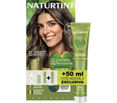 NATURTINT Biobased, Coloración Permanente Sin Amoniaco + Extra Mascarilla 50ml, 100% Cobertura de Canas, Tinte para el Cabello con Ingredientes Naturales, Color Intenso, Natural y Duradero 170ml