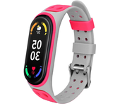 Sport Strap for Mi Band 7 6 5 Bracelet Belt Silicone Watchband Replacement Smartwatch Bracelet for Xiaomi Mi Band 3 4 5 6 Strap