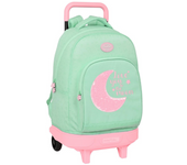 Mochila Grande Con Ruedas BLACKFIT8 "MOON" 33X45X22 CM (Safta 642340918)