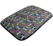 Acomoda Textil - Cama Ribete para Perros de Tela, Cama Perros Antideslizante y Lavable. Colchoneta Mascotas para Hogar y Transportín.
